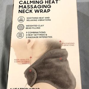 Sharper Image Heat Massaging Neck Wrap